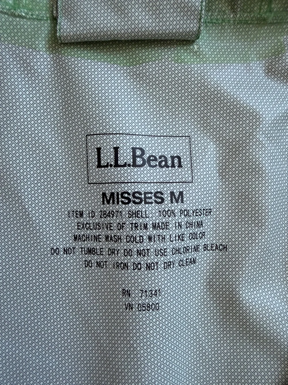 L.L. Bean lightweight waterproof